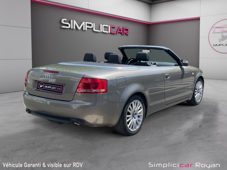 AUDI d'occasion A4 CABRIOLET 2.0 TDI AMBIENTE de 2007 Royan (17)﻿