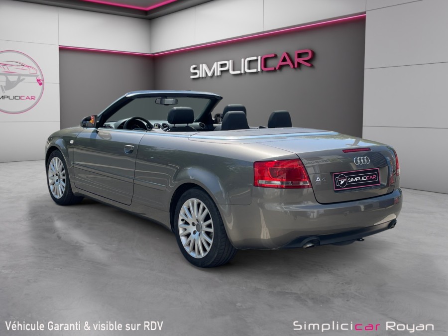 AUDI d'occasion A4 CABRIOLET 2.0 TDI AMBIENTE de 2007 Royan (17)﻿
