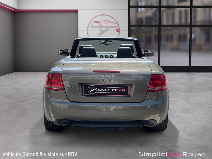 AUDI d'occasion A4 CABRIOLET 2.0 TDI AMBIENTE de 2007 Royan (17)﻿