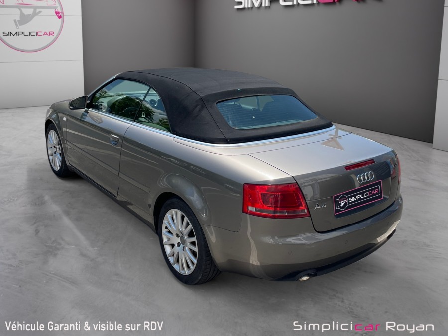 AUDI d'occasion A4 CABRIOLET 2.0 TDI AMBIENTE de 2007 Royan (17)﻿