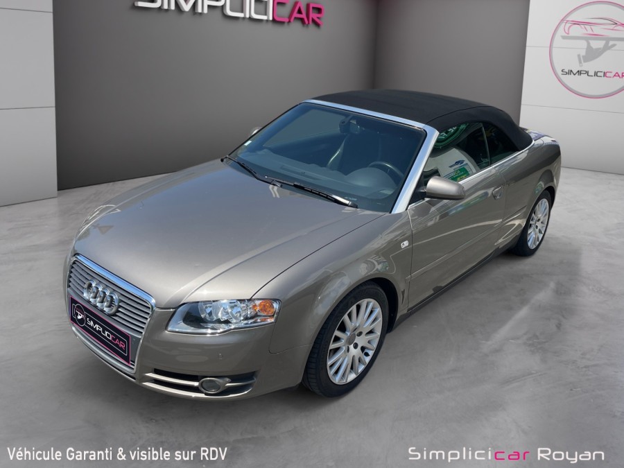 AUDI d'occasion A4 CABRIOLET 2.0 TDI AMBIENTE de 2007 Royan (17)﻿