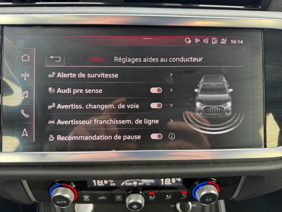 AUDI d'occasion Q3 45 TFSI 230CH DESIGN LUXE QUATTRO S TRONIC 7 de