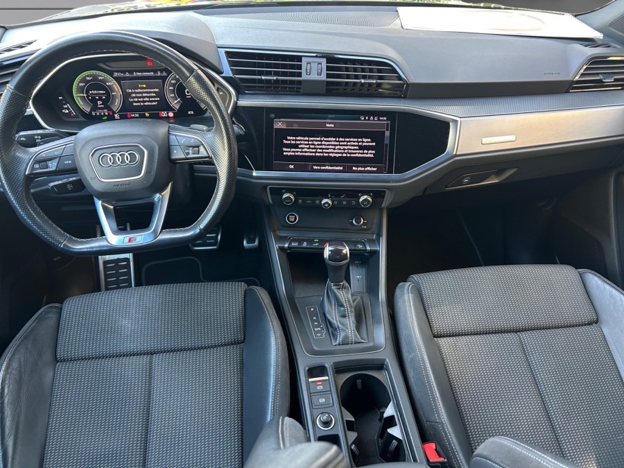 AUDI d'occasion Q3 SB 45 TFSI-E 245 S-TRONIC 6 S LINE de 2021 Cannes