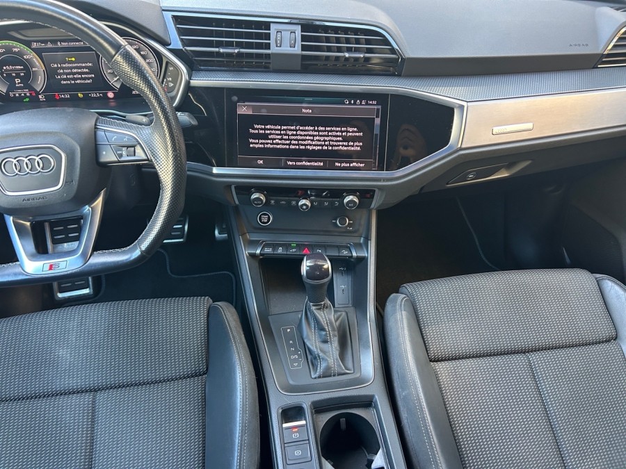 AUDI d'occasion Q3 SB 45 TFSI-E 245 S-TRONIC 6 S LINE de 2021 Cannes