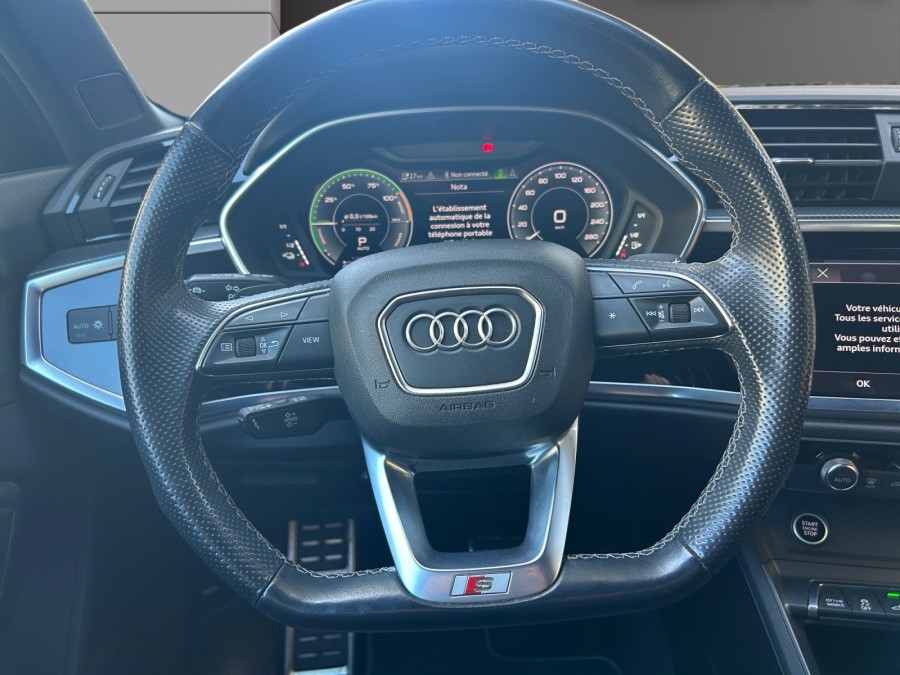 AUDI d'occasion Q3 SB 45 TFSI-E 245 S-TRONIC 6 S LINE de 2021 Cannes