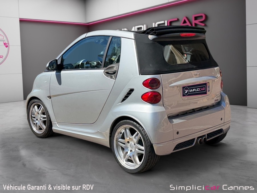 SMART d'occasion FORTWO BRABUS 98 de 2009 Cannes (06)﻿