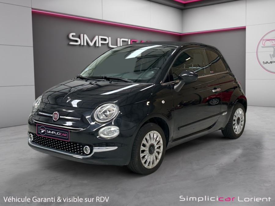 FIAT d'occasion 500 C 1.2 8V 69 POP de 2018 Lorient (56)﻿