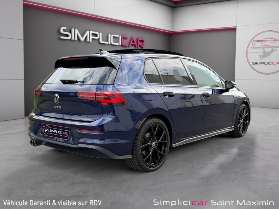 VOLKSWAGEN d'occasion GOLF 2.0 TDI 200 GTD DSG de 2023 Saint Maximin