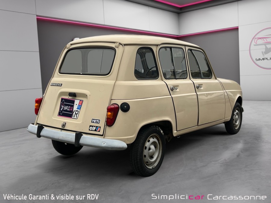 RENAULT d'occasion R4 BASE de 1982 Carcassonne (11)﻿
