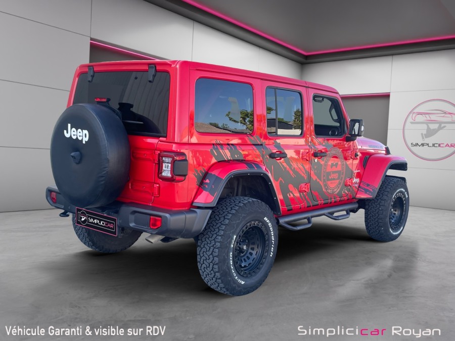 JEEP d'occasion WRANGLER UNLIMITED 2.0 T 380 4XE SAHARA de 2021 Royan