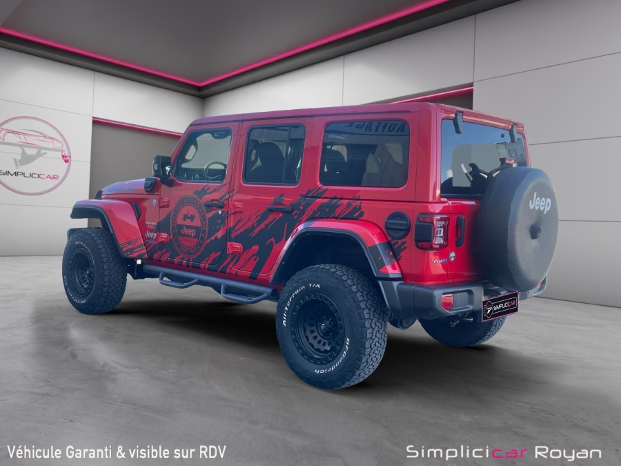 JEEP d'occasion WRANGLER UNLIMITED 2.0 T 380 4XE SAHARA de 2021 Royan