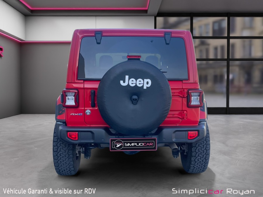 JEEP d'occasion WRANGLER UNLIMITED 2.0 T 380 4XE SAHARA de 2021 Royan