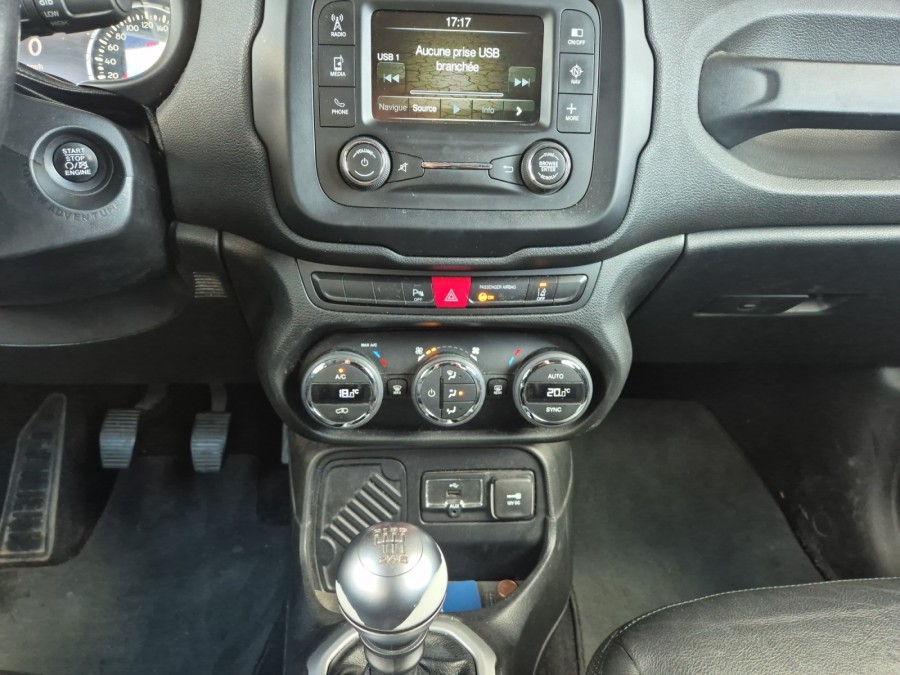 JEEP d'occasion RENEGADE 1.6 MULTIJET 120 LIMITED de 2015 Valence