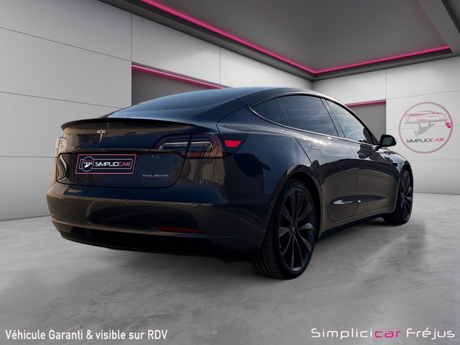 TESLA d'occasion MODEL DUAL MOTOR AWD GRANDE AUTONOMIE de 2019 Frejus