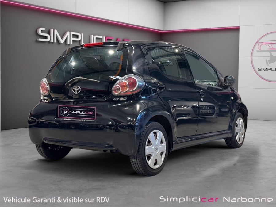 TOYOTA d'occasion AYGO 1.0 VVT-I 72 de 2011 Narbonne (11)﻿