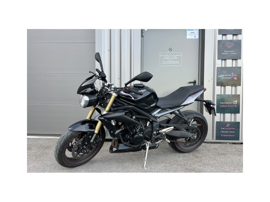 TRIUMPH d'occasion STREETTRI 675 de 2017 Beaune (21)﻿