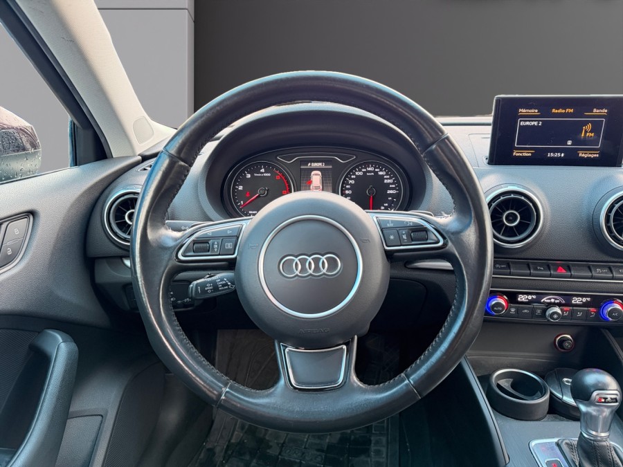 AUDI d'occasion A3 2.0 TDI 184 S LINE QUATTRO S TRONIC de 2016 Frejus