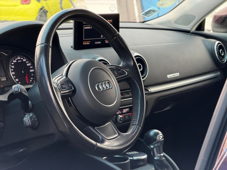 AUDI d'occasion A3 2.0 TDI 184 S LINE QUATTRO S TRONIC de 2016 Frejus