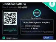 PORSCHE d'occasion CAYENNE 3.0 E-HYBRID 462 de 2022 Lyon Ouest (69)﻿