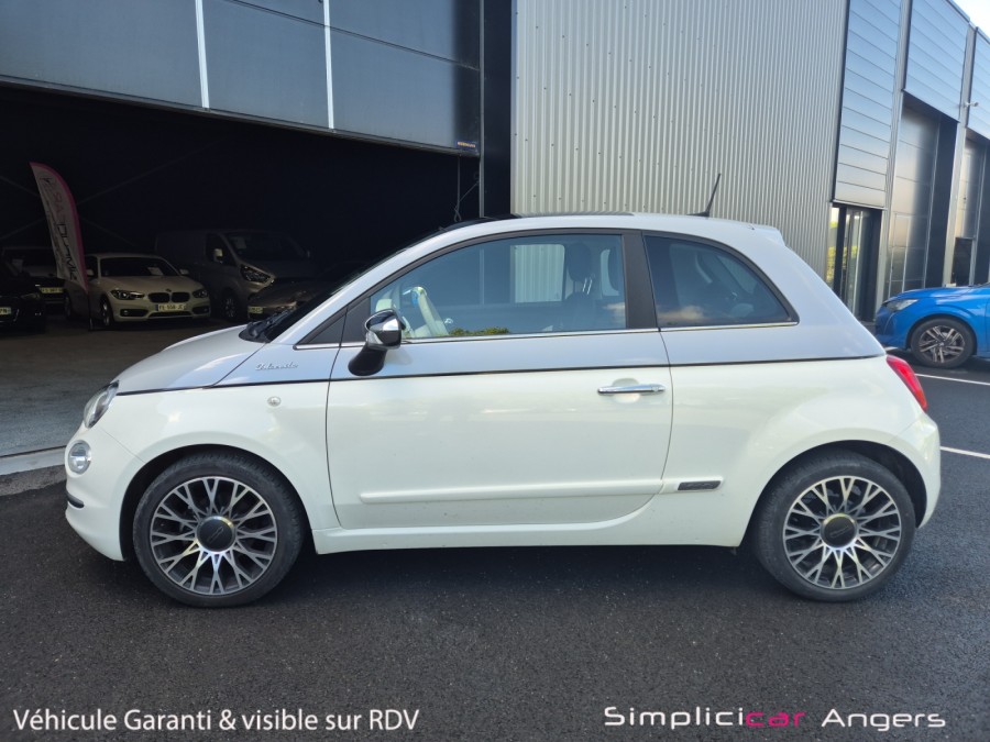 FIAT d'occasion 500 C 1.2 8V 69 STAR de 2021 Angers (49)﻿