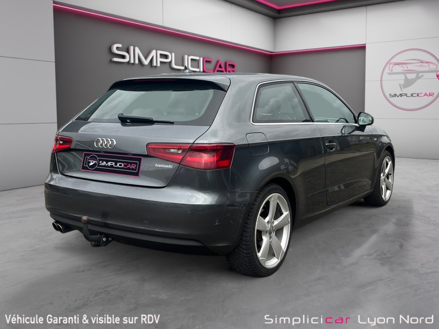 AUDI d'occasion A3 1.8 TFSI 180 S-LINE S TRONIC de 2013 Lyon Nord