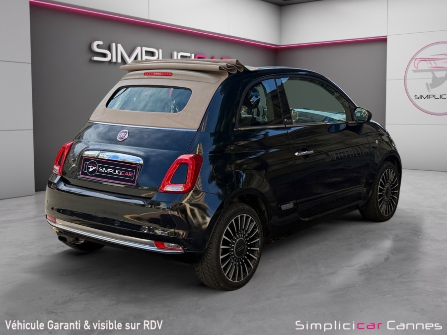 FIAT d'occasion 500 C 0.9 8V 105 TWIN AIR CLUB de 2016 Cannes (06)﻿