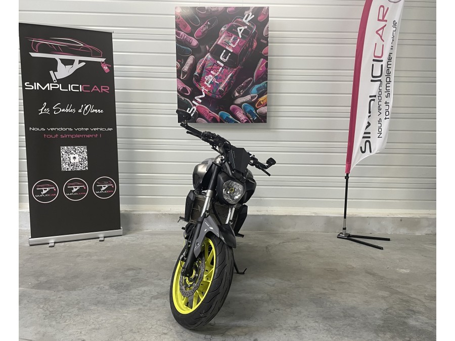 YAMAHA d'occasion MT-07 MT de 2017 Les Sables d'Olonne (85)﻿