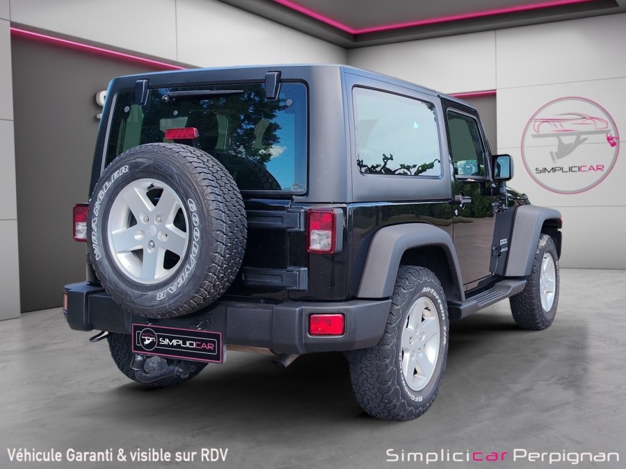 JEEP d'occasion WRANGLER 2.8 CRD 200 SPORT de 2014 Perpignan (66)﻿