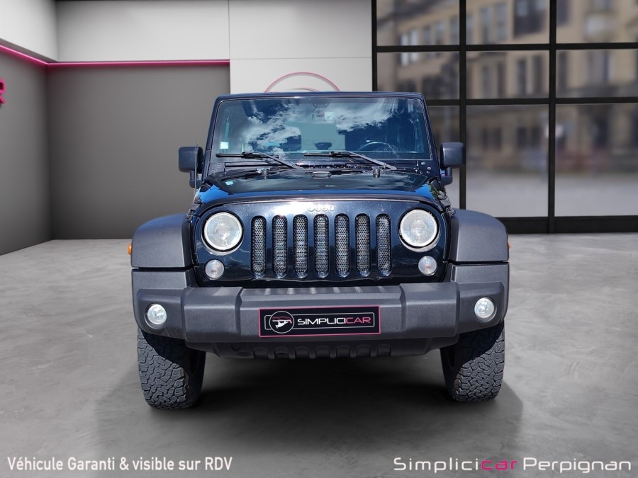 JEEP d'occasion WRANGLER 2.8 CRD 200 SPORT de 2014 Perpignan (66)﻿