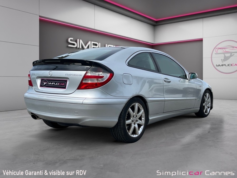 MERCEDES d'occasion CLASSE C C180K COUPE SPORT BVA de 2004 Cannes