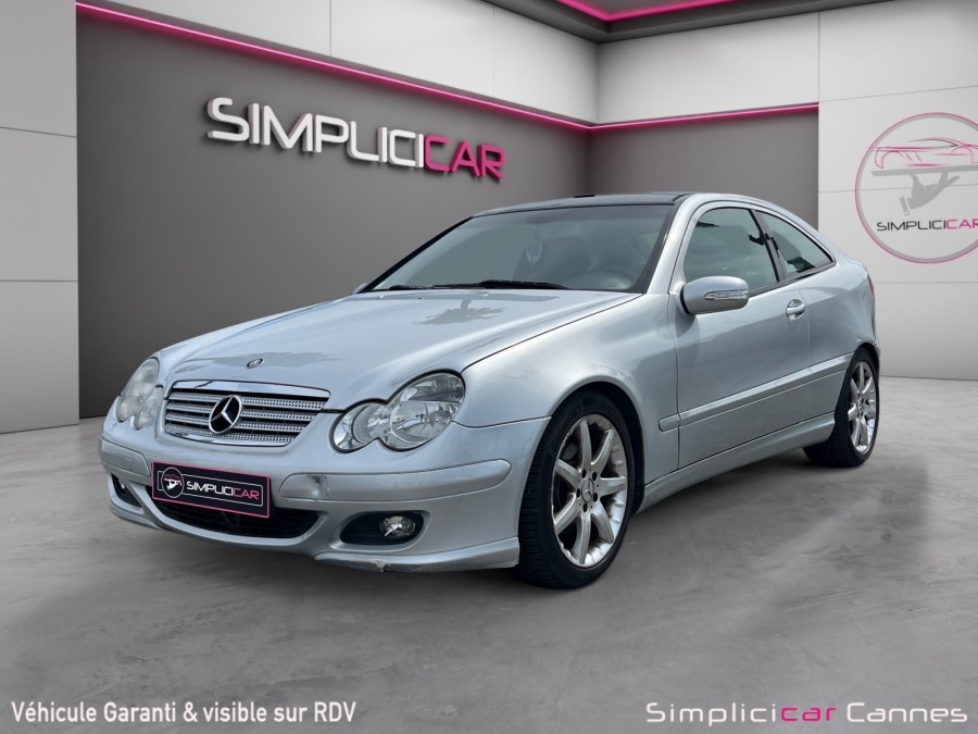 MERCEDES d'occasion CLASSE C C180K COUPE SPORT BVA de 2004 Cannes