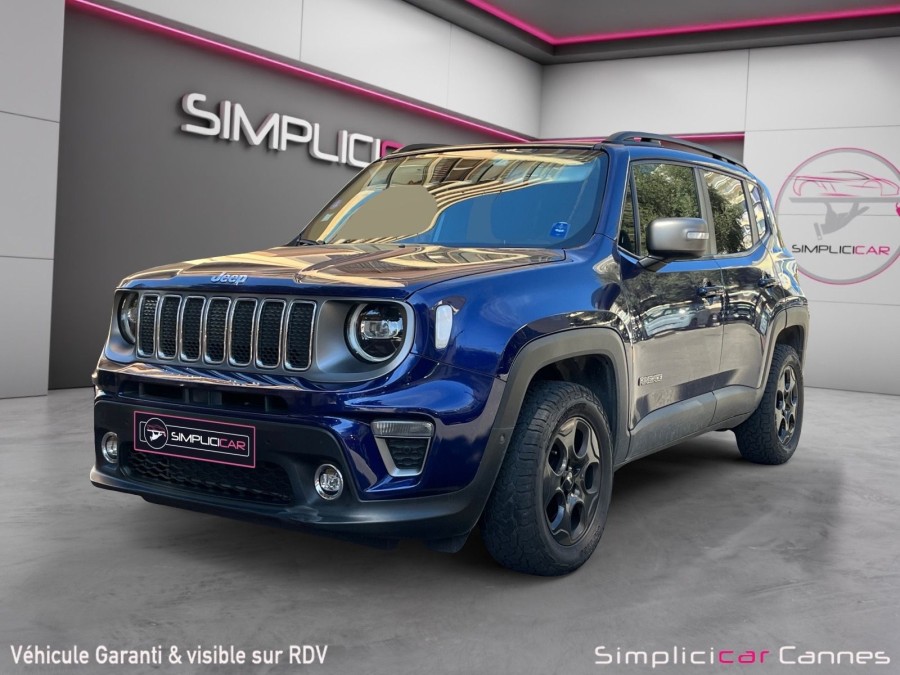 JEEP d'occasion RENEGADE 1.3 GSE T4 180 LIMITED BVA de 2019 Cannes