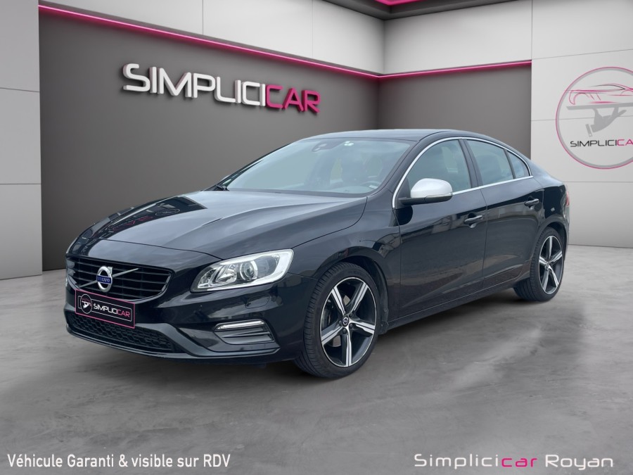 VOLVO d'occasion S60 D3 150 ch R-DESIGN GEARTRONIC de 2016 Royan (17)﻿