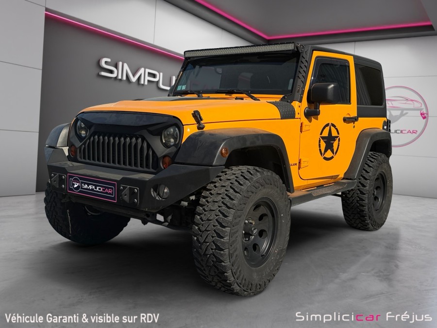 JEEP d'occasion WRANGLER 2.8 CRD 200 SPORT de 2013 Frejus (83)﻿