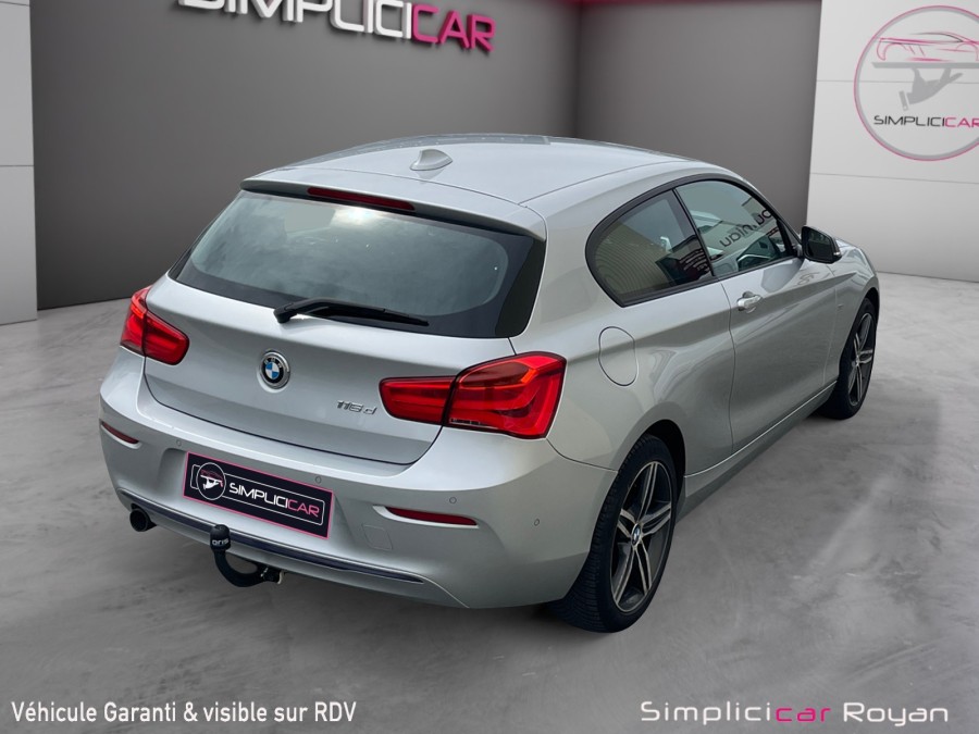 BMW d'occasion SERIE 116D M SPORT ULTIMATE BA de 2018 Royan (17)﻿