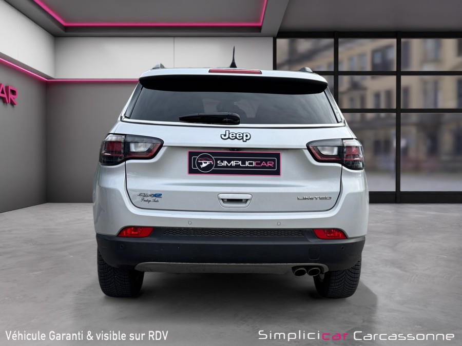 JEEP d'occasion COMPASS 1.3 GSE T4 190 ch PHEV AT6 4xe eAWD Limited