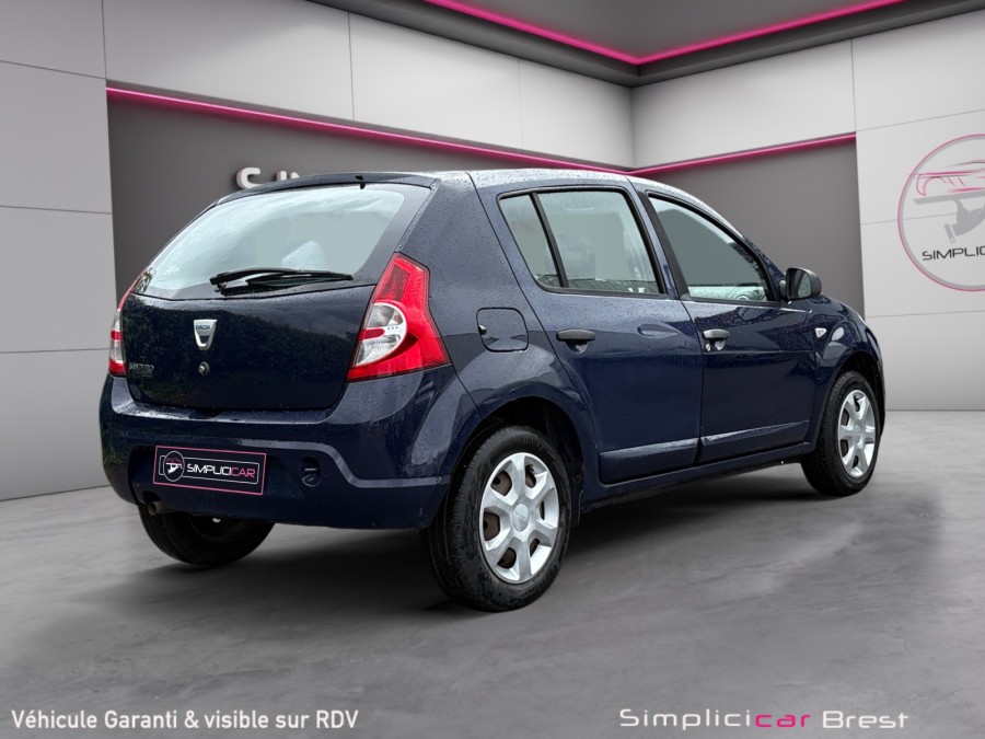DACIA d'occasion SANDERO 1.4 MPI BLACK LINE GPL de 2010 Brest (29)﻿