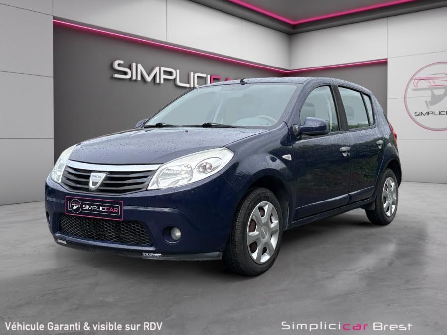 DACIA d'occasion SANDERO 1.4 MPI BLACK LINE GPL de 2010 Brest (29)﻿