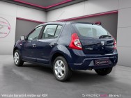 DACIA d'occasion SANDERO 1.4 MPI BLACK LINE GPL de 2010 Brest (29)﻿