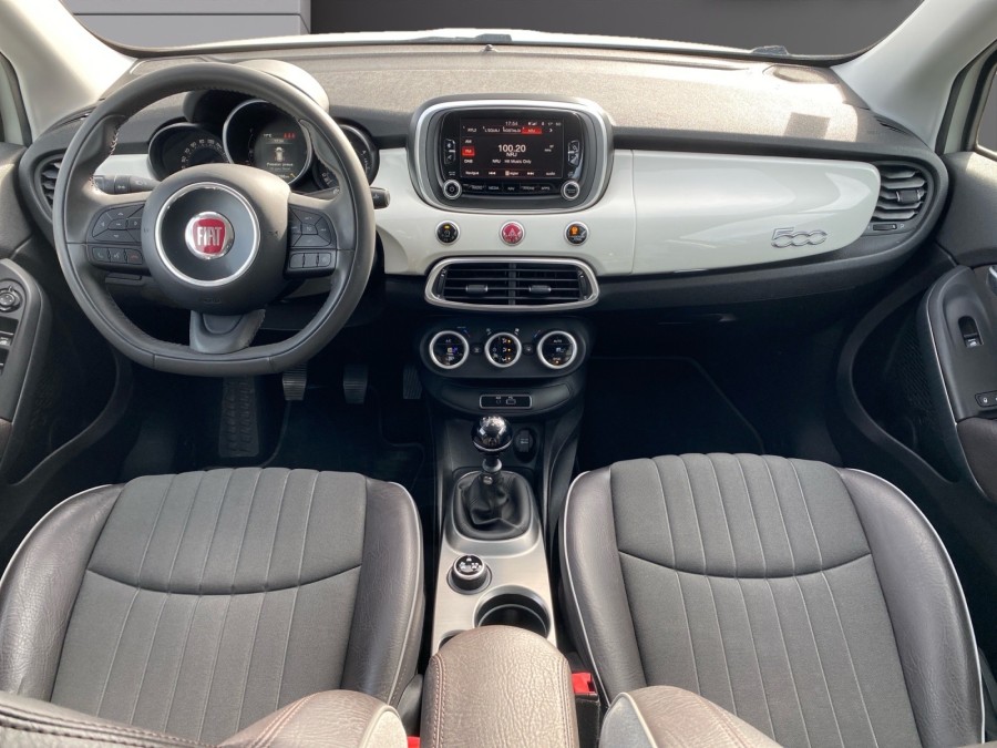 FIAT d'occasion 500X 1.6 MULTIJET 120  LOUNGE de 2017 Troyes (10)﻿