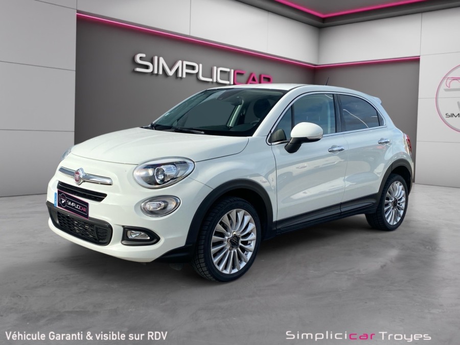 FIAT d'occasion 500X 1.6 MULTIJET 120  LOUNGE de 2017 Troyes (10)﻿