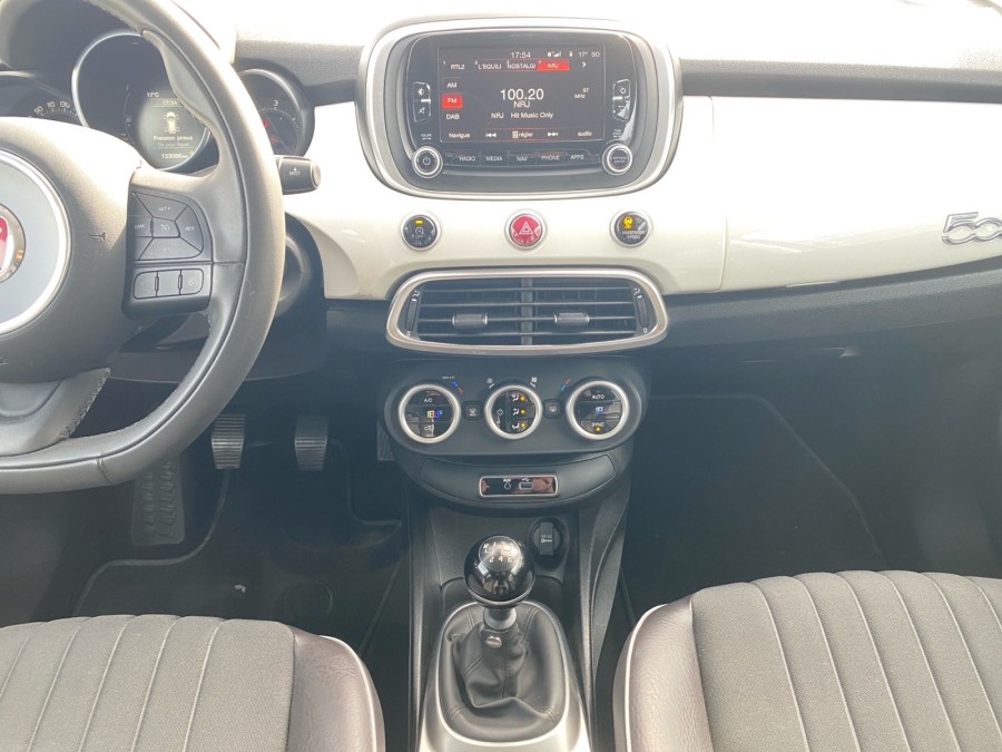 FIAT d'occasion 500X 1.6 MULTIJET 120  LOUNGE de 2017 Troyes (10)﻿