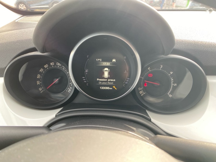 FIAT d'occasion 500X 1.6 MULTIJET 120  LOUNGE de 2017 Troyes (10)﻿
