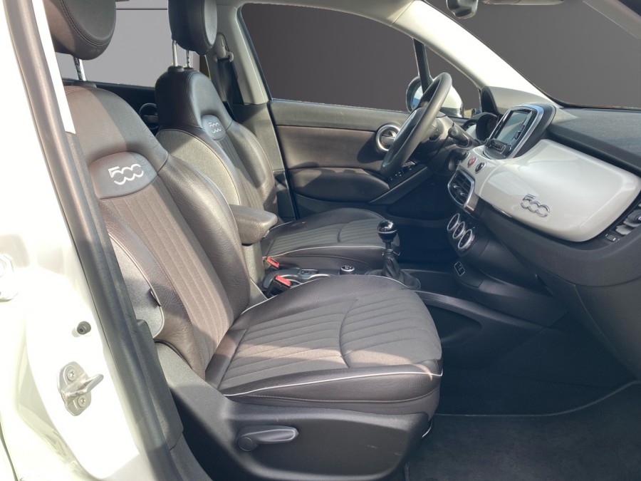FIAT d'occasion 500X 1.6 MULTIJET 120  LOUNGE de 2017 Troyes (10)﻿