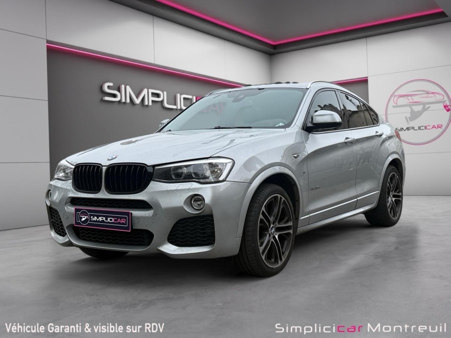BMW d'occasion X4 35D XDRIVE LOUNGE PLUS BA de 2017 MONTREUIL (93)﻿