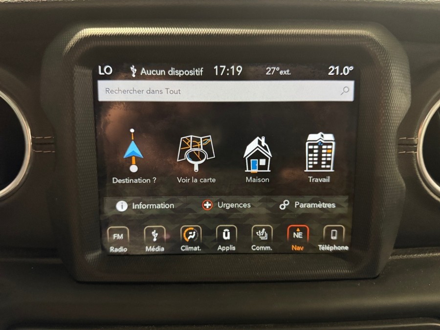 JEEP d'occasion WRANGLER 2.2 MULTIJET AdBlue200 ch 4x4 BVA8 de 2018