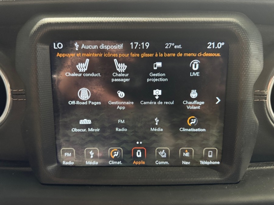 JEEP d'occasion WRANGLER 2.2 MULTIJET AdBlue200 ch 4x4 BVA8 de 2018