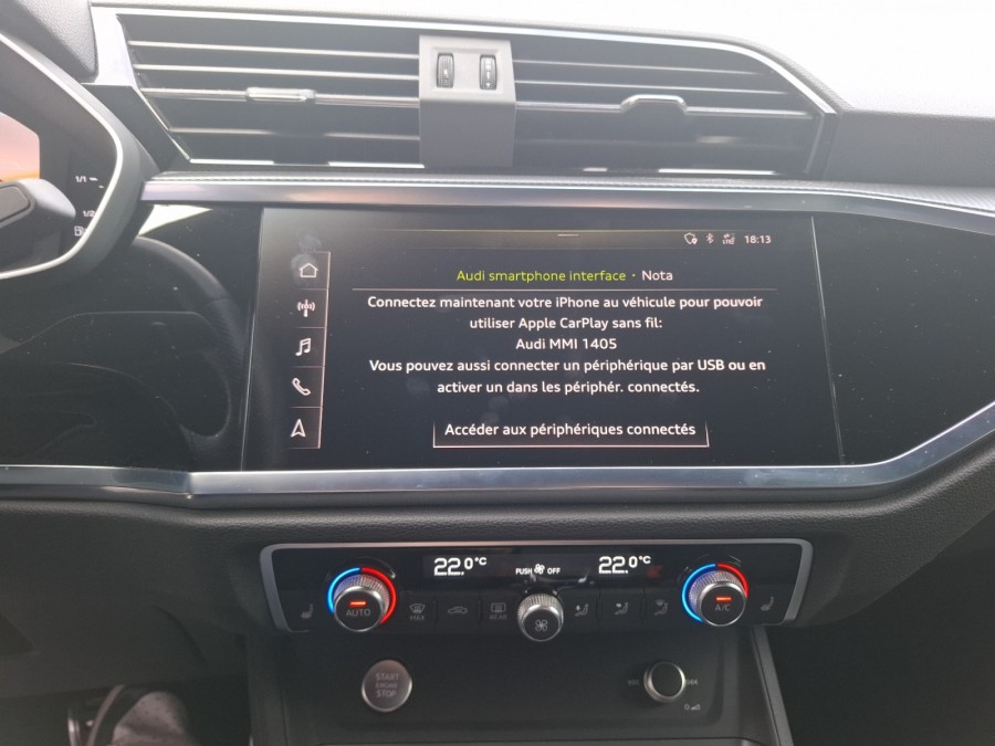 AUDI d'occasion Q3 SPORTBACK 35 TFSI 1.5 150 S LINE PLUS S TRONIC de