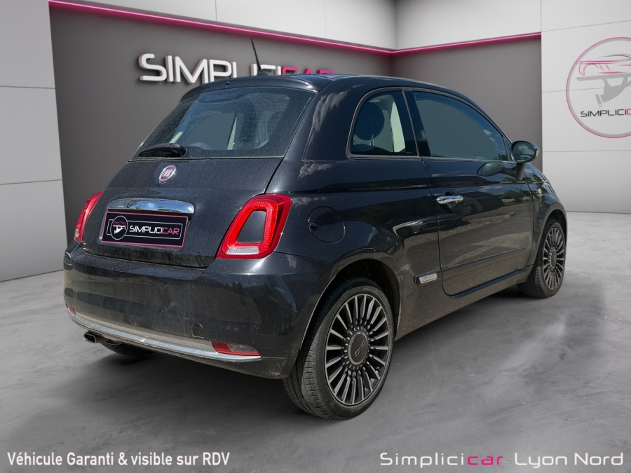 FIAT d'occasion 500 1.2 8V 69 LOUNGE de 2018 Lyon Nord (69)﻿