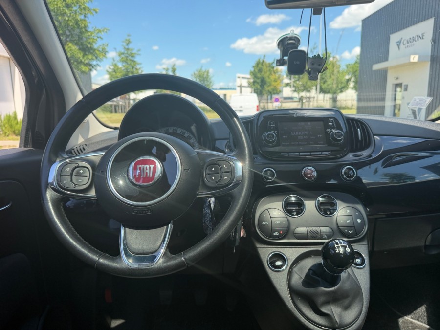 FIAT d'occasion 500 1.2 8V 69 LOUNGE de 2018 Lyon Nord (69)﻿